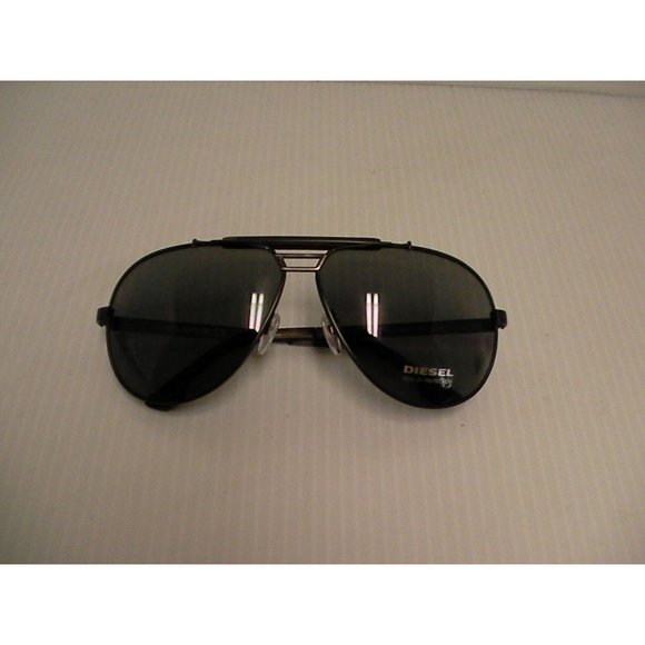 Diesel New Sunglasses mens DL0027 02A 63/11 gray lenses with leather case - Picture 5 of 8